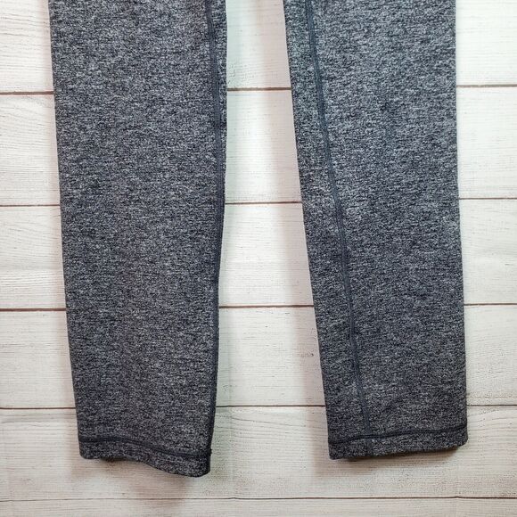 Lululemon Straight-Up Pant Full-On Luon Heathered Deep Coal Gray Women's Sz 4 - Picture 3 of 8